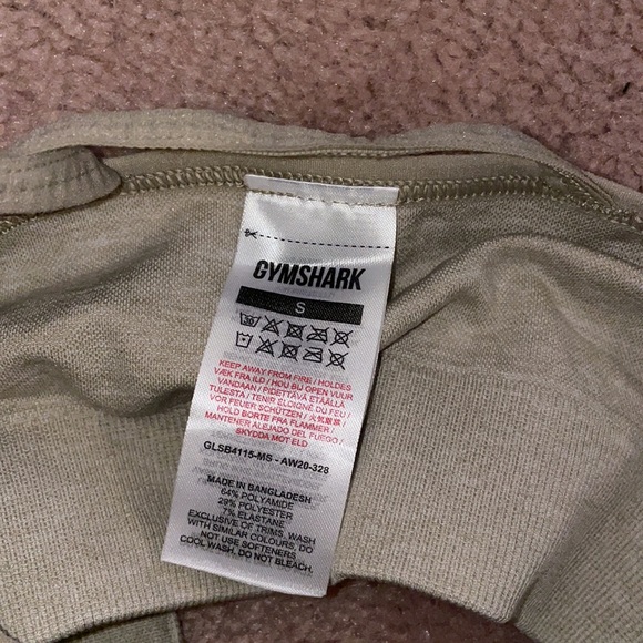 ❌SOLD❌Gymshark Adapt Marl Seamless Sports Bra-Beige - Picture 3 of 3